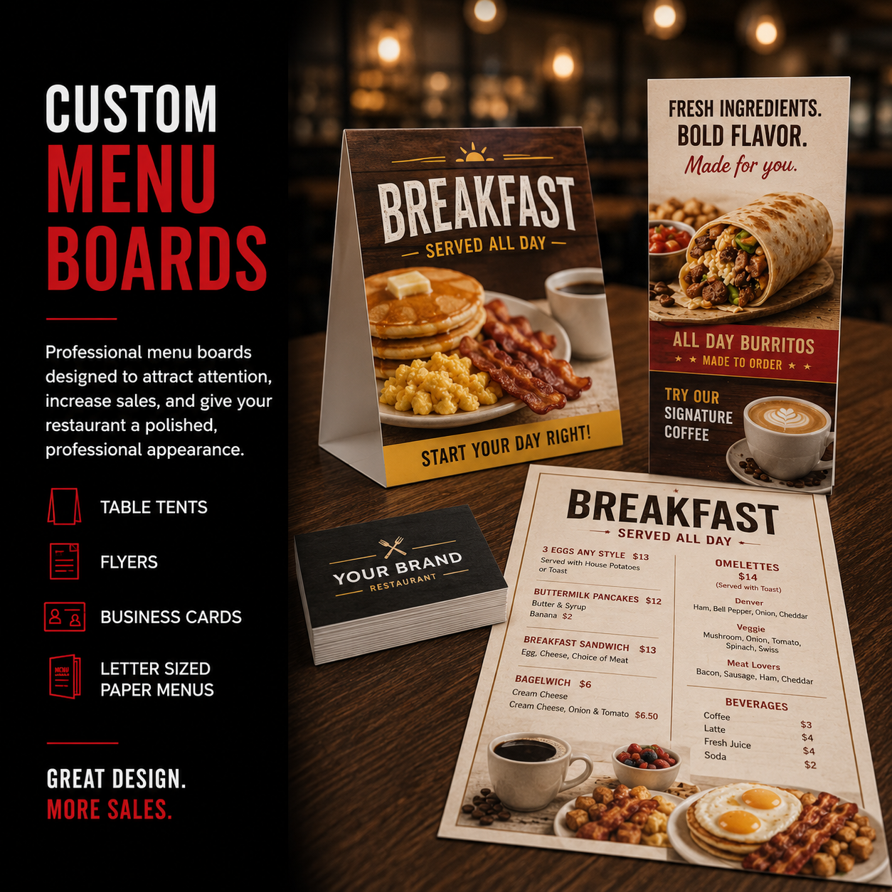 Custom Menus